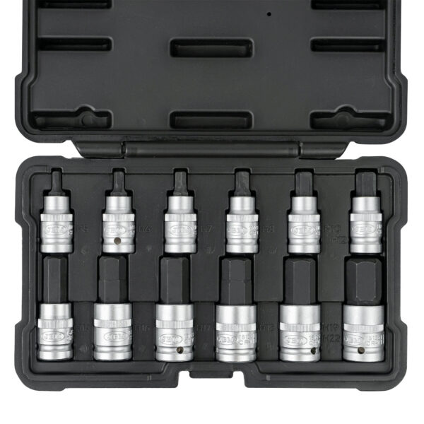 51260_03 51260 SET DI 12 PEZZI 1/2" INSERTI ESAGONALI