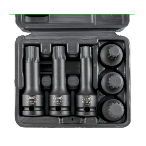 52546 SET DI 6 BUSSOLE E PUNTE XZN PNEUMATICHE 1/2”