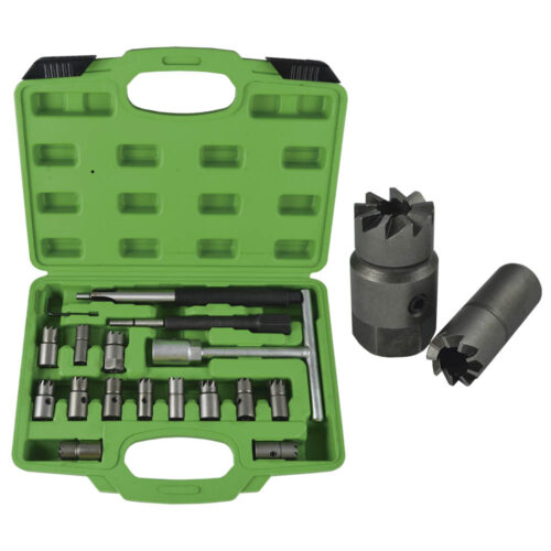 52813 SET DI SMERIGLIATORE PER SEDI INIETTORI 17 PZ