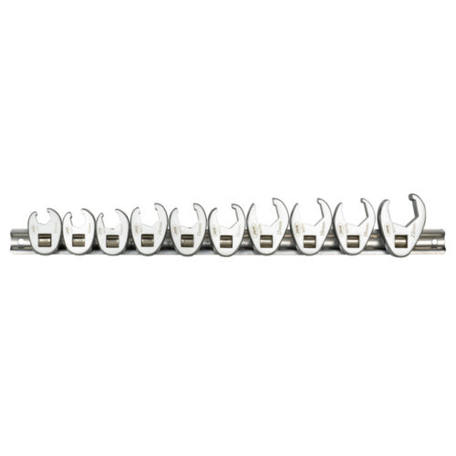 54187 SET DI 10 CHIAVI CON INSERTI CROWFOOT 3/8"