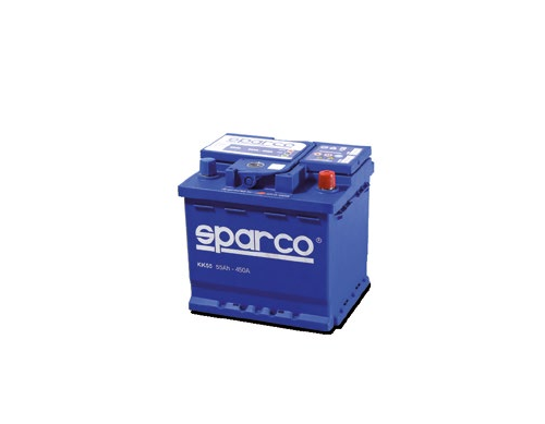 KK55 BATTERIA SPARCO GAMMA KK ERMETICA CON IDROMETRO OTTICO