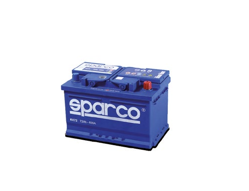 KK72 BATTERIA SPARCO GAMMA KK ERMETICA CON IDROMETRO OTTICO