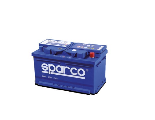 KK85 BATTERIA SPARCO GAMMA KK ERMETICA CON IDROMETRO OTTICO