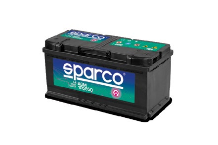 KKAGM105950 BATTERIA SPARCO GAMMA AGM START & STOP